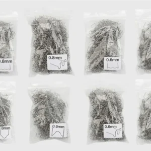 800 agrafes pour fer à souder de réparation plastique type pare chocs ABS, PVC